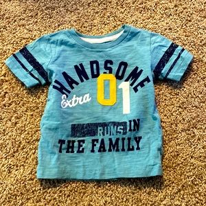 CARTERS BABY TEE Size 18 months
